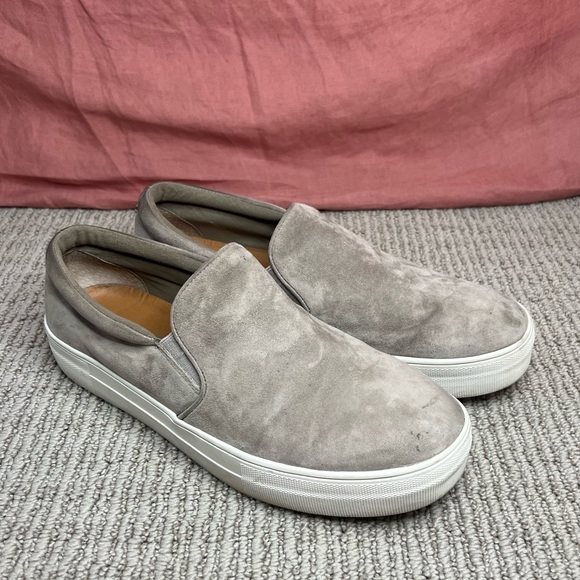Steve Madden Shoes - Steve Madden Grey Slip-On Shoes